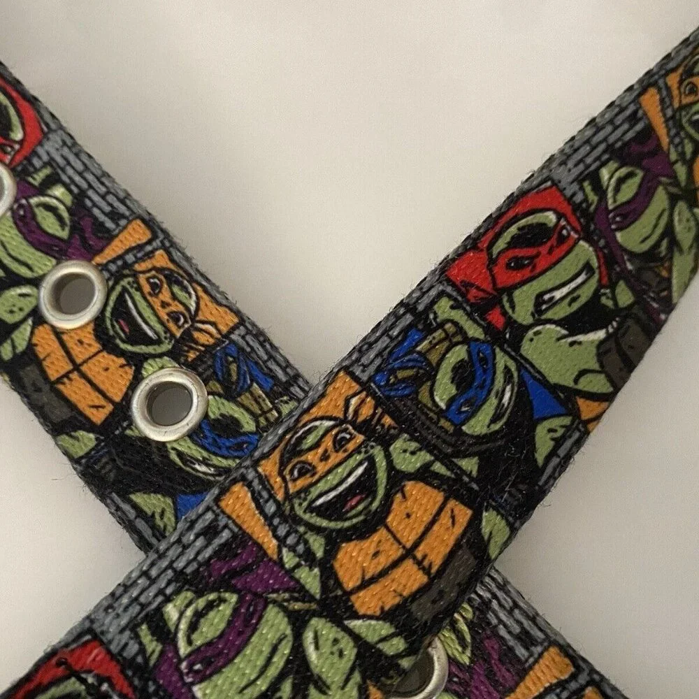 Teenage Mutant Ninja Turtles TMNT Belt w Buckle Youth Medium 24